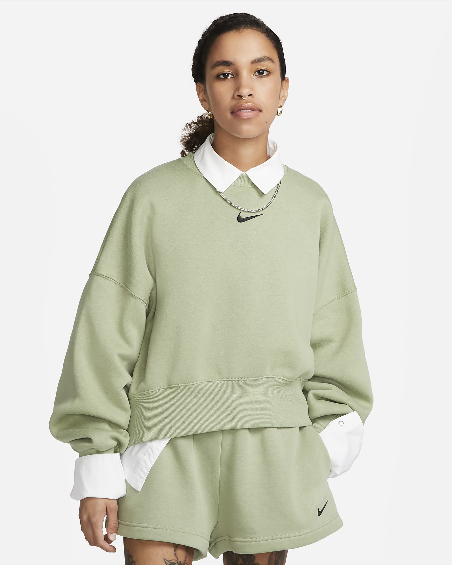 Nike Sportswear Phoenix Fleece Women's Over-Oversized Crew-Neck Sweatshirt. Nike.com | Nike (US)