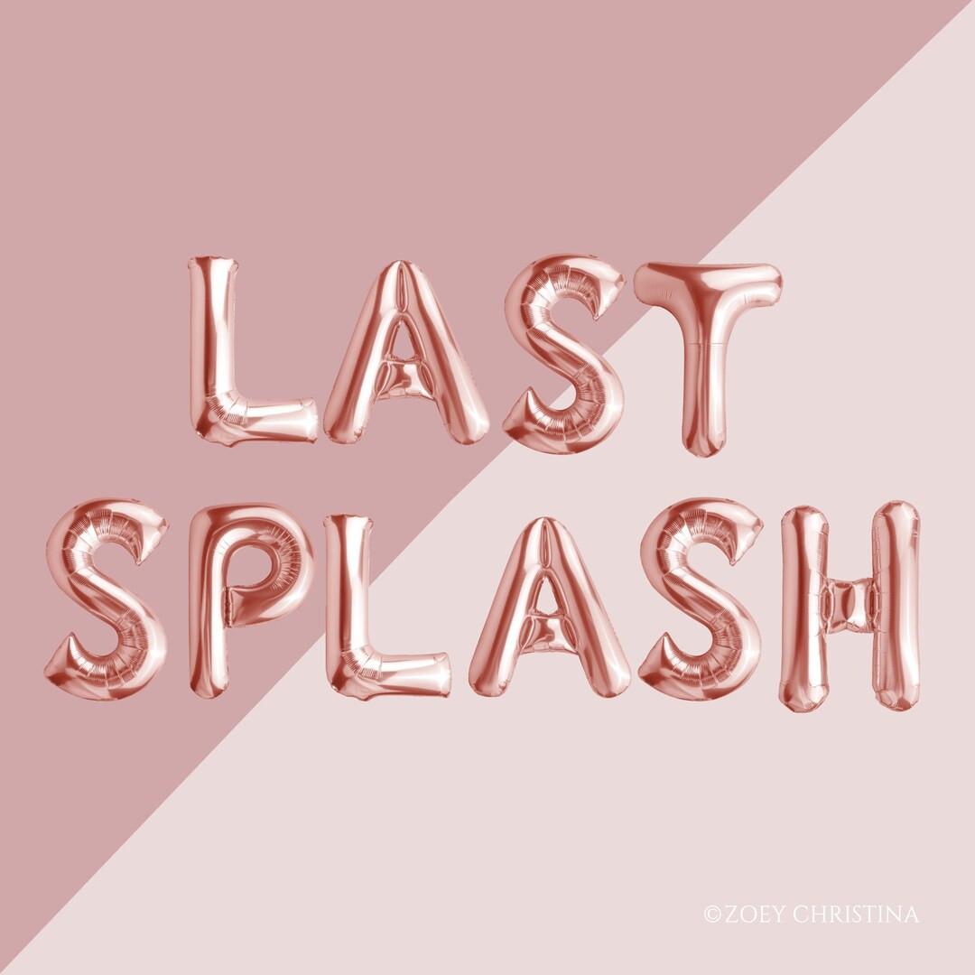 Bachelorette Last Splash Pool Party Decorations Bride Swim - Etsy | Etsy (US)