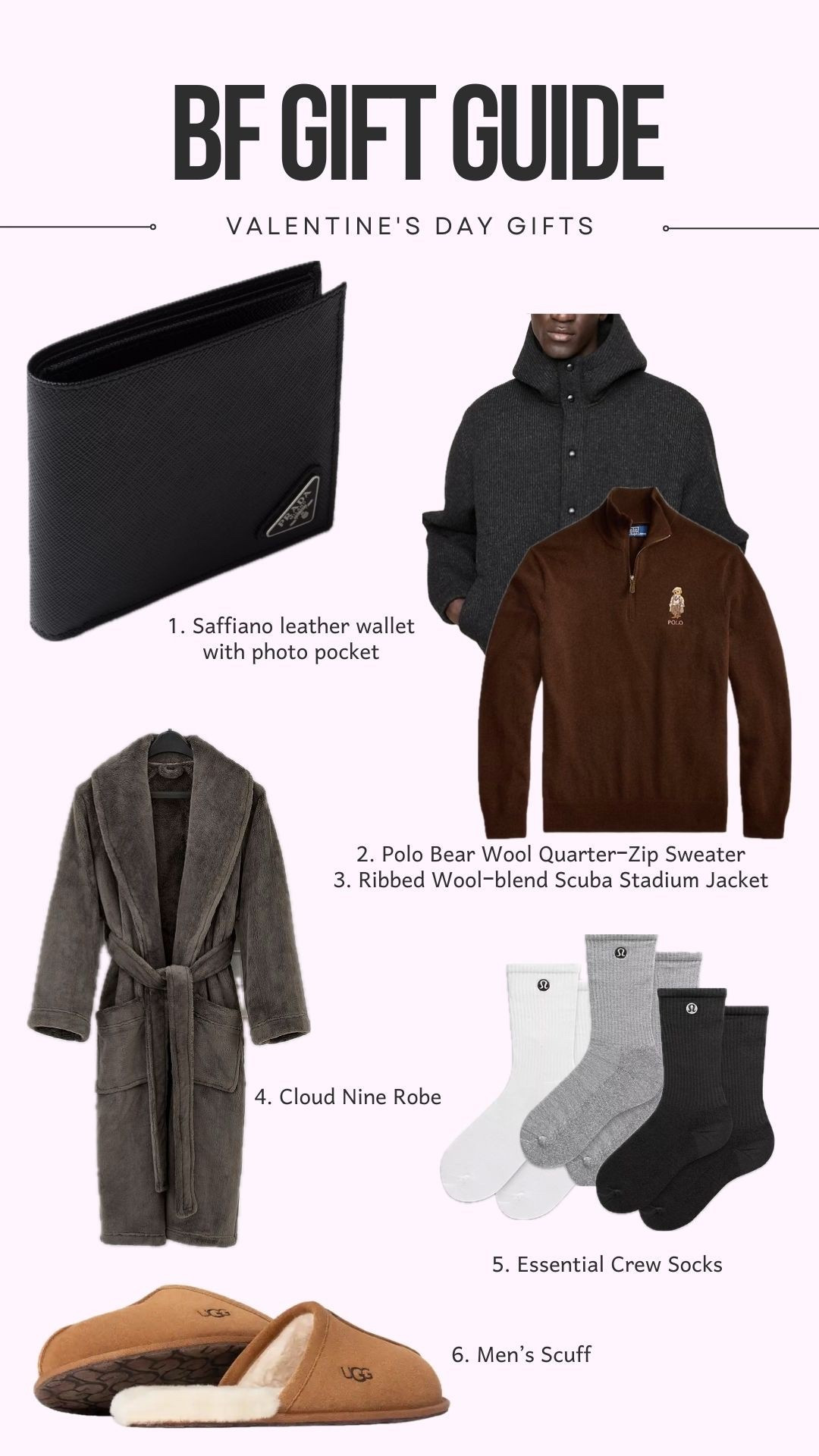 Boyfriend gift guide 💝 Get your Valentine’s gift early while everything is still on sale! I love all of these ideas, but my favorite has to be the Prada wallet with the photo pocket, I got it for my boyfriend and slipped my picture inside 🥰

#LTKmens #LTKcanada #LTKgiftguide