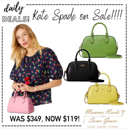 Kate spade bag on sale today!! 

#LTKsalealert #LTKstyletip #LTKfindsunder100