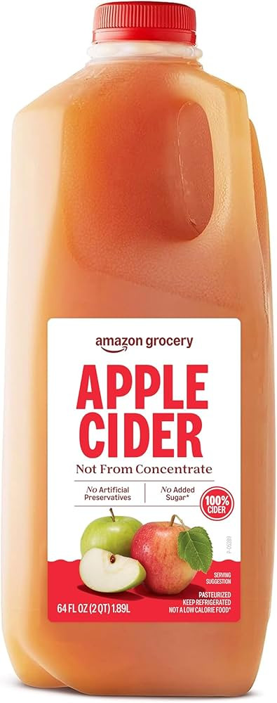 Amazon Grocery, Apple Cider Not from Concentrate, 64 Fl Oz (Previously Amazon Fresh, Packaging Ma... | Amazon (US)