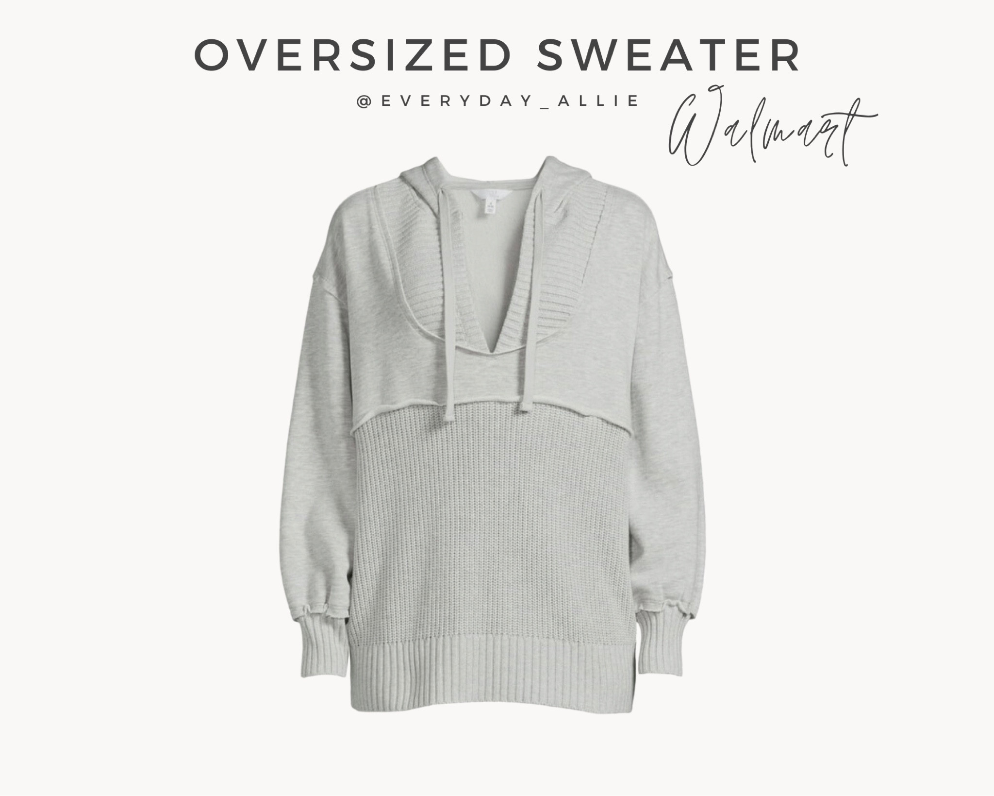 Oversized sweater perfect for Fall

Walmart
Walmart find
Fall outfit
Comfy sweater

#LTKSeasonal #LTKFind #LTKstyletip