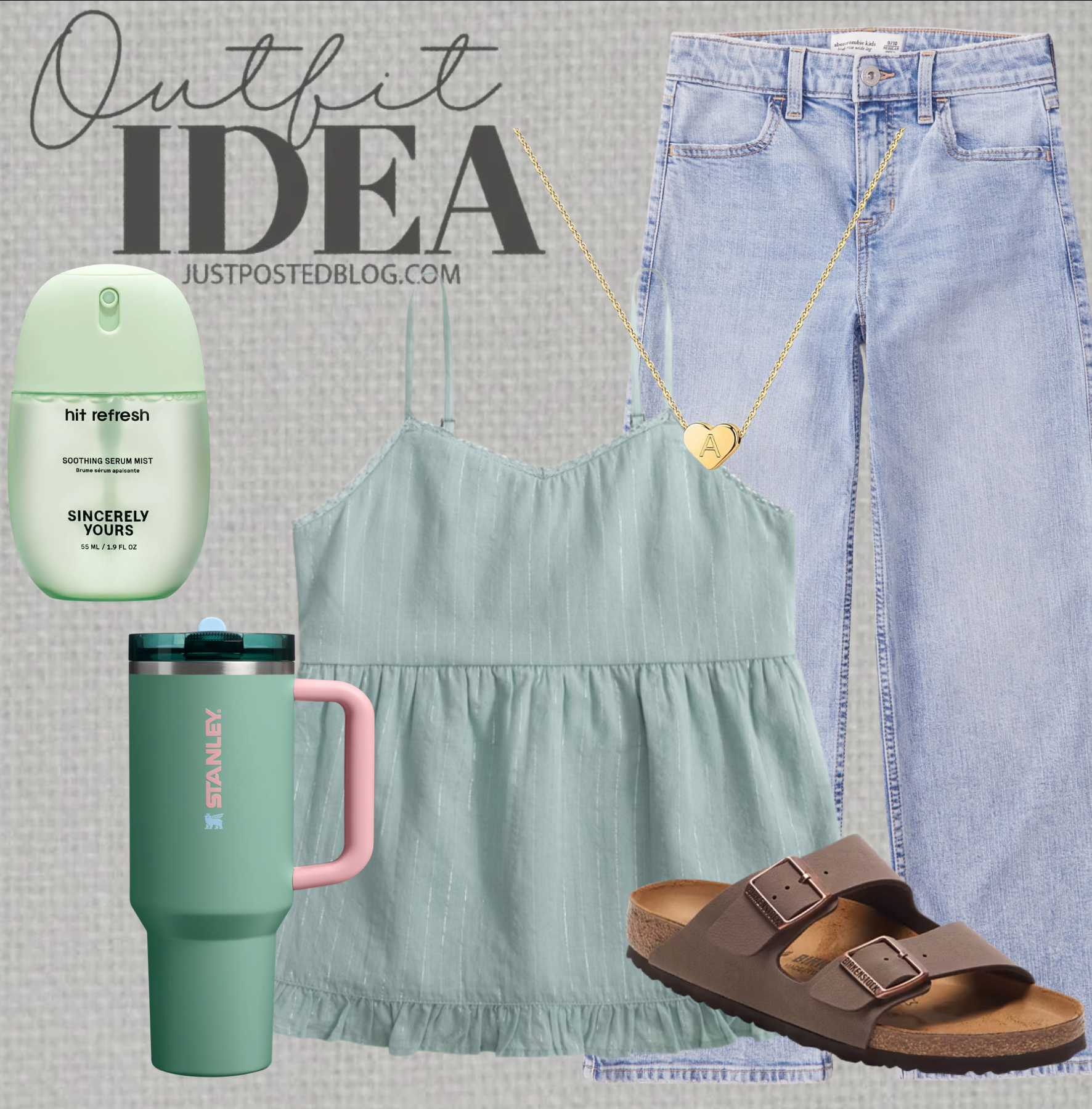 I am loving that color!! This would be such a cute outfit for tweens and teens!!! 

 