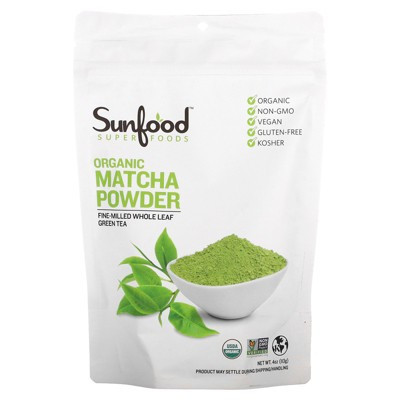 Sunfood Superfoods, Organic Matcha Powder, 4 oz (113 g) | Target