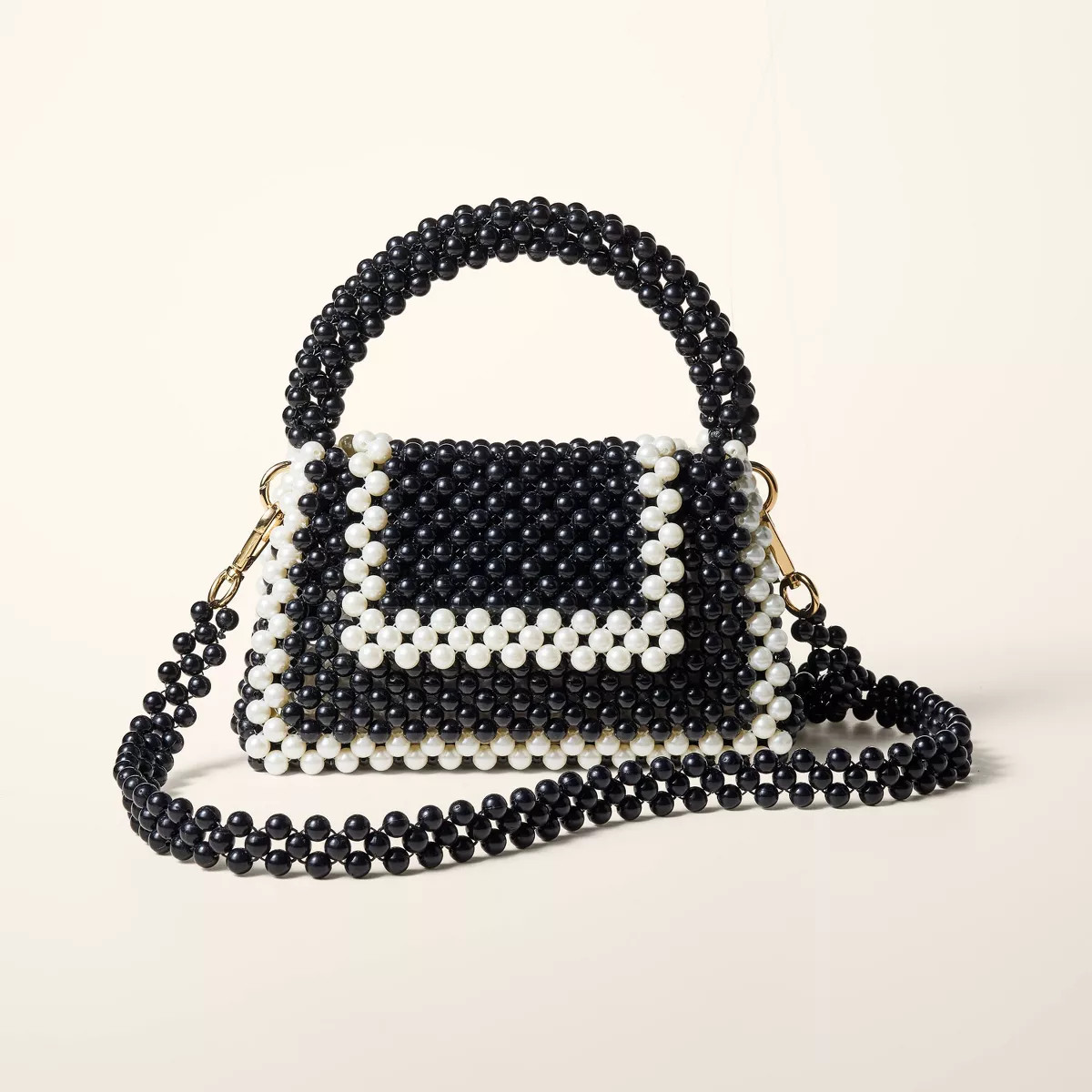 Colorblock Beaded Crossbody Bag - kate spade new york x Target Black/White | Target
