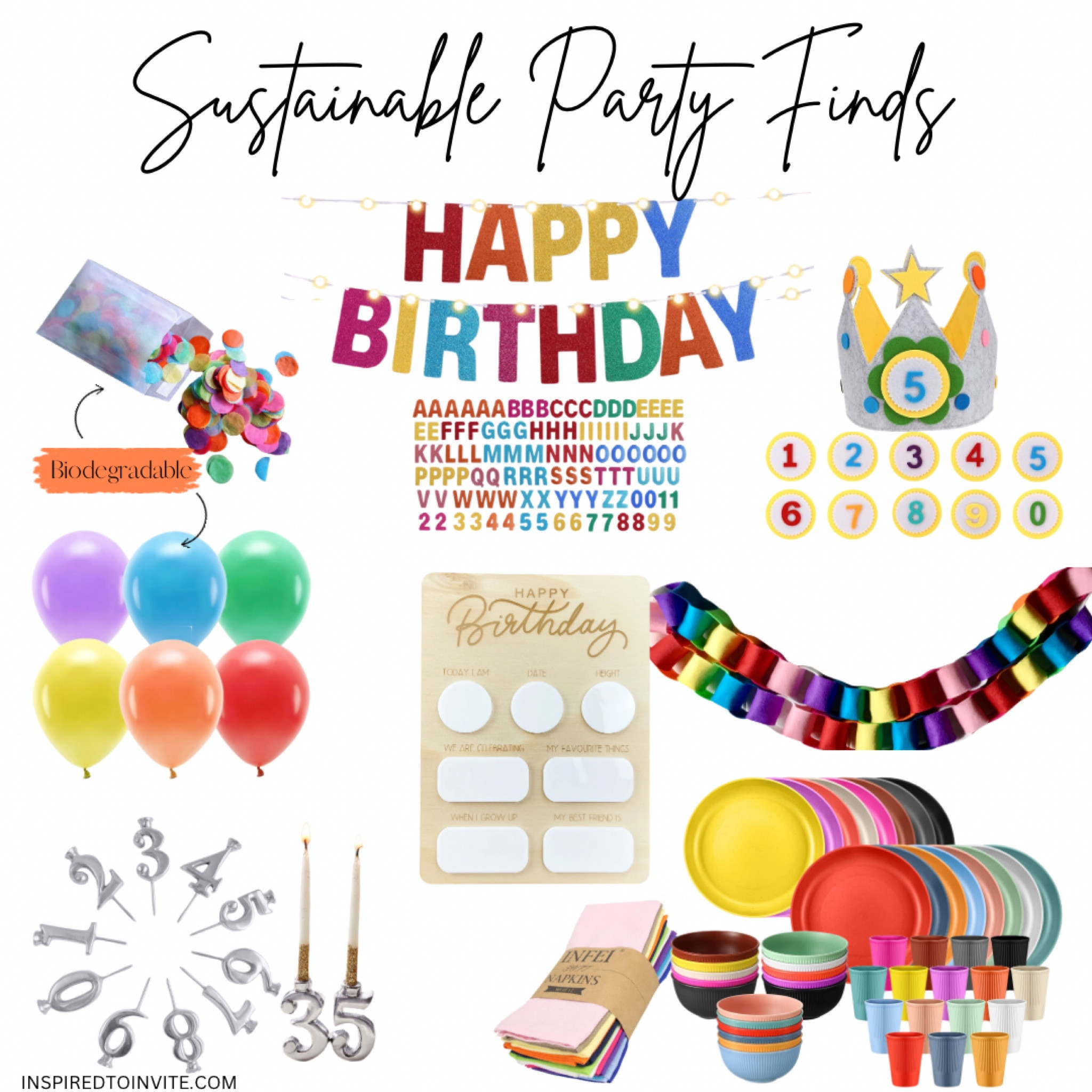 Sustainable party supplies #sustainableparty #reuseablepartysupplies #ecofriendlyparty #ecofriendlypartysupplies #ecofriendlypartydecor #sustainablepartydecor #reuablepartydecor

#LTKParties