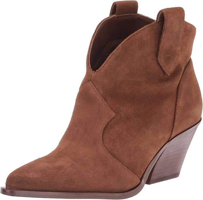 Amazon.com | Jessica Simpson Women's Zadie Bootie Ankle Boot, Tobacco, 7 | Ankle & Bootie | Amazon (US)