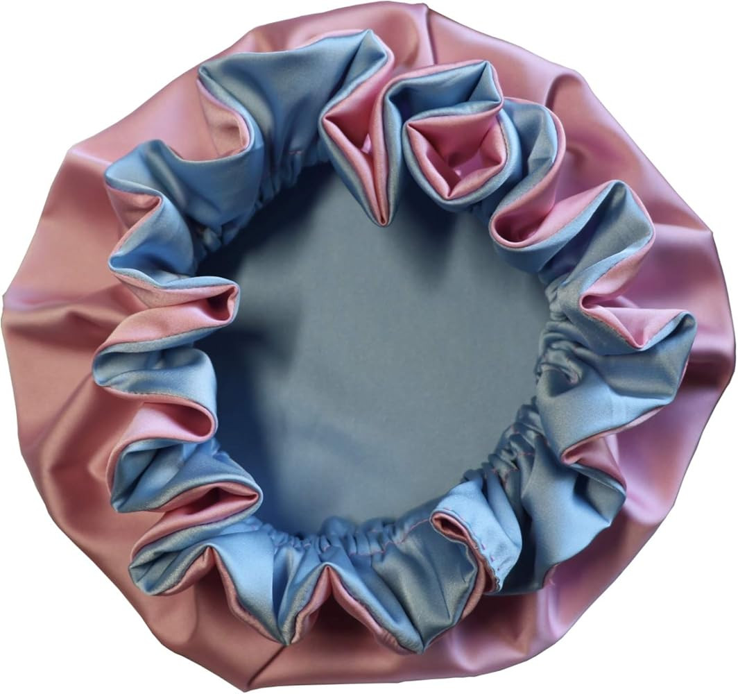 Baby Infant Newborn Toddler Satin Silk Hair Bonnet for Baby Girl Boy Sleeping Kids Cap Hat | Amazon (US)