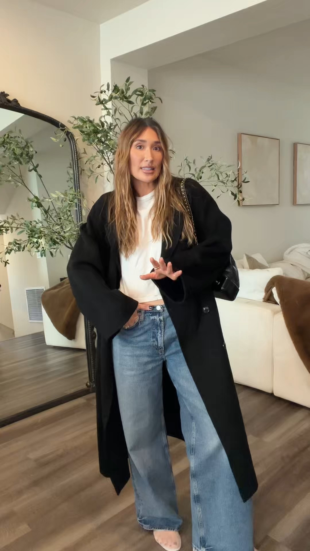 Makeup shopping outfit! 
Jeans: 28
Top: XS 
Jacket: 38
Shoes: 9.5