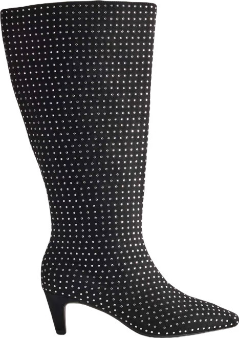 Embellished Kitten Heel Knee Boot (WW) | Torrid (US &amp; Canada)