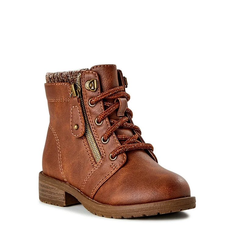 Wonder Nation Toddler Girls’ Fashion Hiker Boots, Sizes 7-12 | Walmart (US)