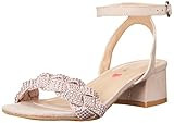 Steve Madden Girls Shoes Oppal Heeled Sandal, Blush, 4 | Amazon (US)