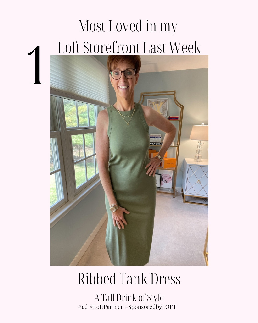 Most loved in my Loft Storefront last week
Tank dress, black satin top, white pants, white trousers, pink cardigan, wide leg jeans, stripe tee shirt dress, short white print shirt dress, navy and white dress, white sweater, red floral satin pants

Over 50 fashion, tall fashion, workwear, everyday, timeless, Classic Outfits

Hi I’m Suzanne from A Tall Drink of Style - I am 6’1”. I have a 36” inseam. I wear a medium in most tops, an 8 or a 10 in most bottoms, an 8 in most dresses, and a size 9 shoe. 

fashion for women over 50, tall fashion, smart casual, work outfit, workwear, timeless classic outfits, timeless classic style, classic fashion, jeans, date night outfit, dress, spring outfit, jumpsuit, wedding guest dress, white dress, sandals

#LTKFindsUnder100 #LTKOver40 #LTKWorkwear