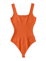 'Jojo' Waist Ribbed Slim Bodysuit (6 Colors) | Goodnight Macaroon