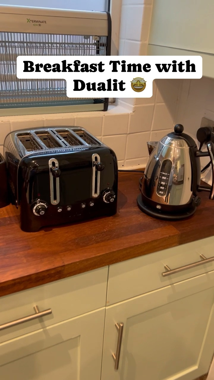 Breakfast Time with #Dualit #kettle #toaster #breakfast #kitchen 

#LTKfamily #LTKVideo #LTKhome