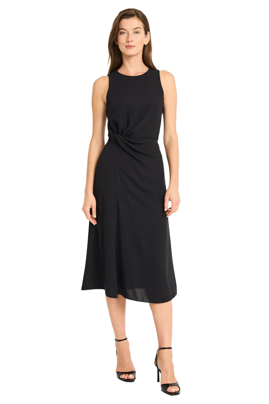 Lindsay Fit and Flare Sleeveless Midi Dress | Maggy London | Maggy London
