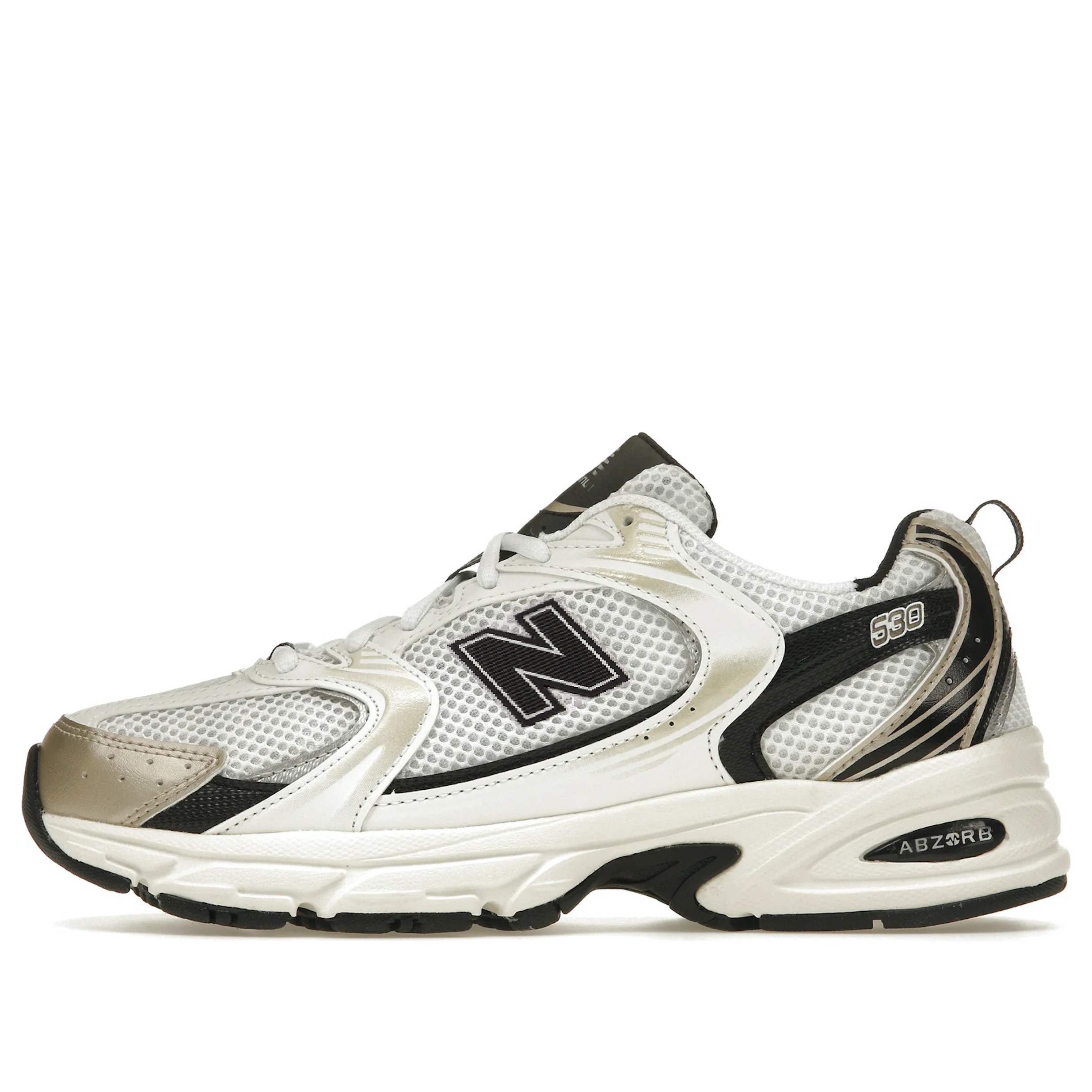 New Balance 530 'White Black gold' MR530TC | KICKS CREW