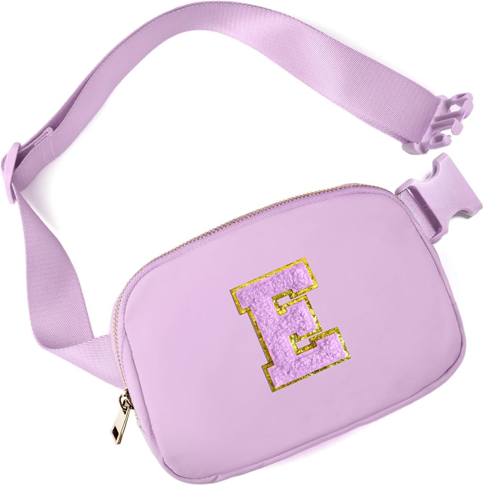 Gitus Gifts for 8 9 10 11 12 Year Old Girls Belt Bag Fanny Pack Crossbody Bags with Initial Lette... | Amazon (US)