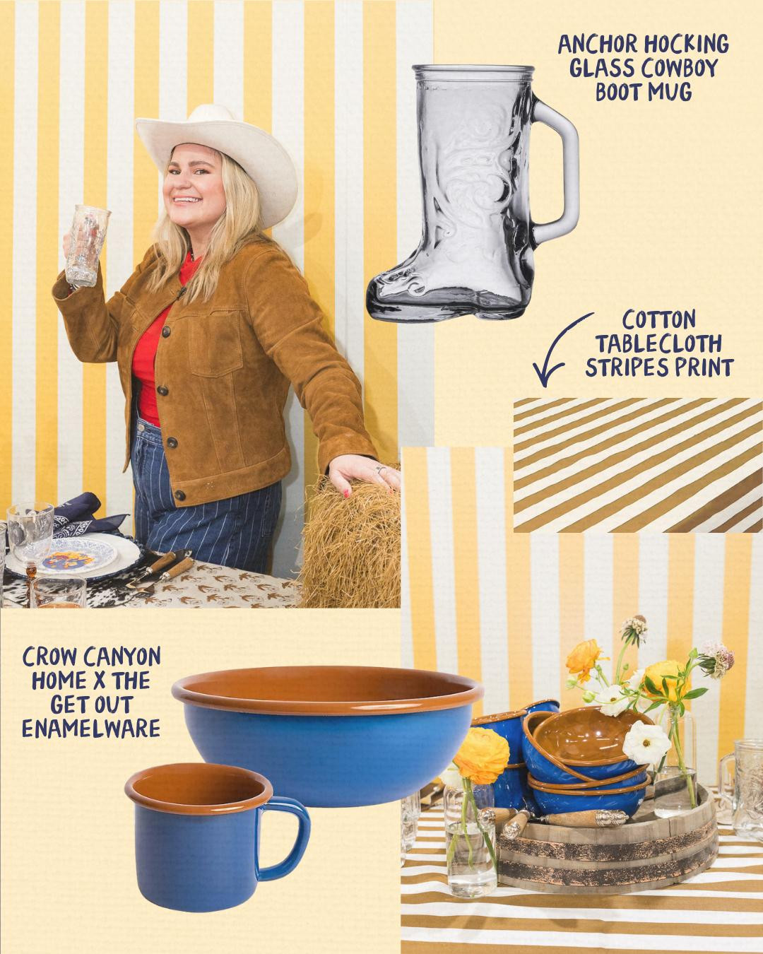 HOWDY: Shop the look and host your own western night! 

 #LTKHome