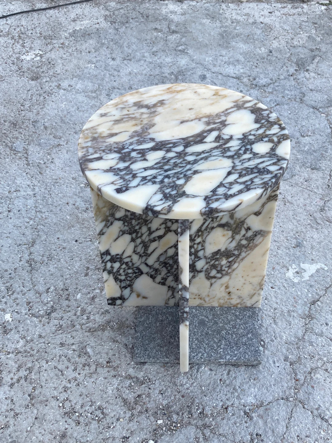 Calacatta viola marble table -side table -end table -home decor -office decor -Furniture | Etsy (CAD)