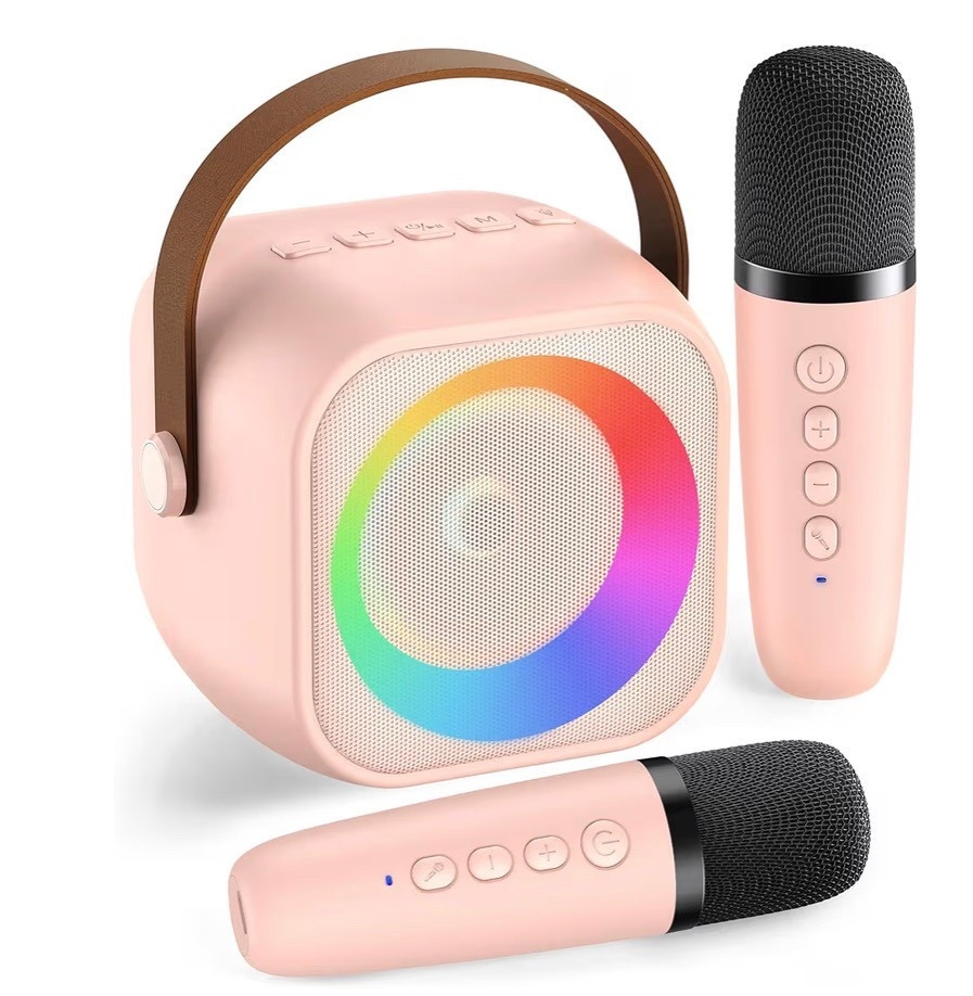 THE cutest mini karaoke machine 🩷✨🎤 got this for my birthday and it’s so much fun to use with friends or even bring in the car for carpool karaoke on road trips! 

#LTKdatenight #LTKgiftguide #LTKcanada