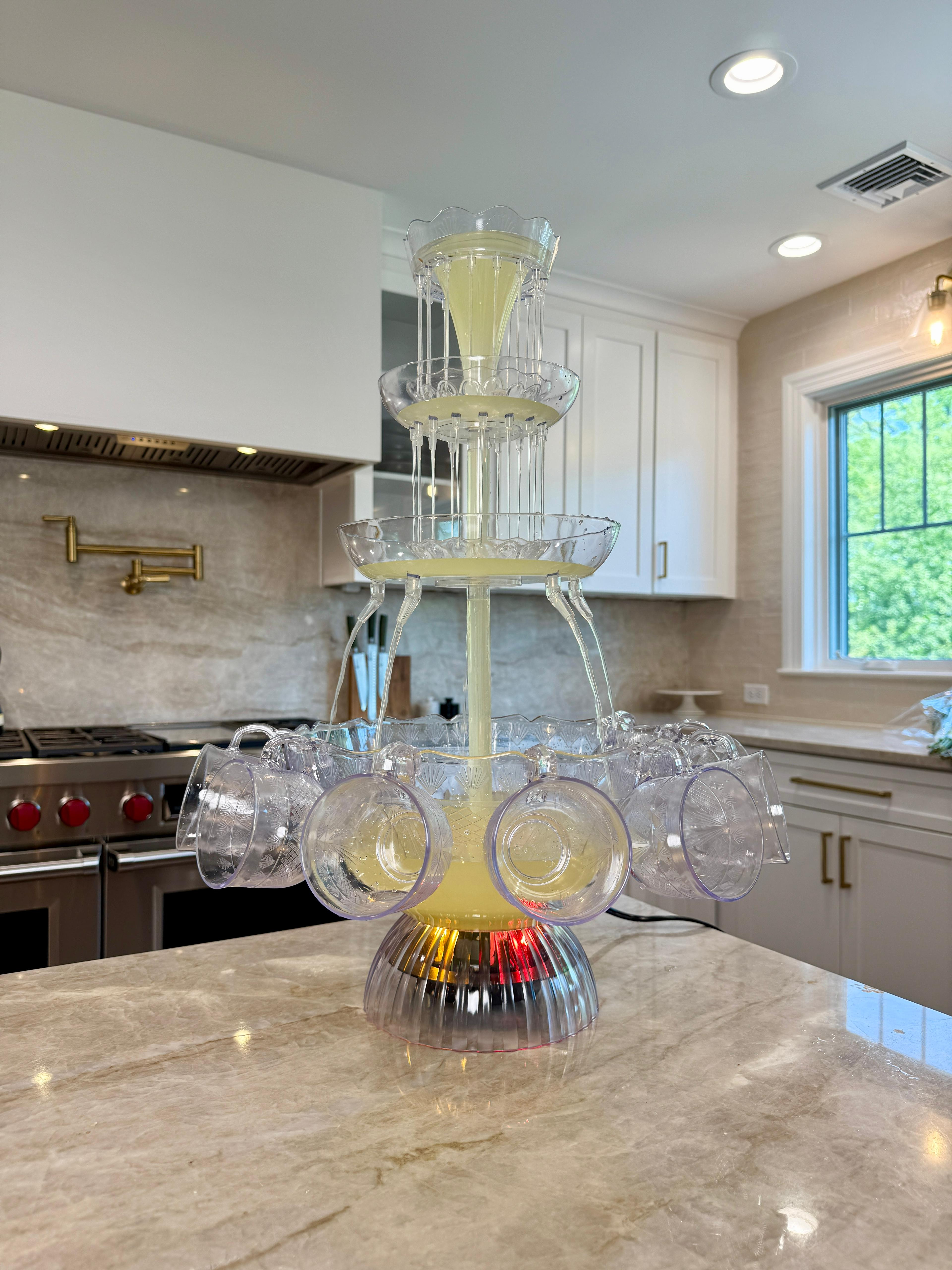 Light up your next gathering with this stunning 3-tier fountain! Perfect for parties. #amazonhome #amazonfinds 

 #LTKfoodie #LTKHome