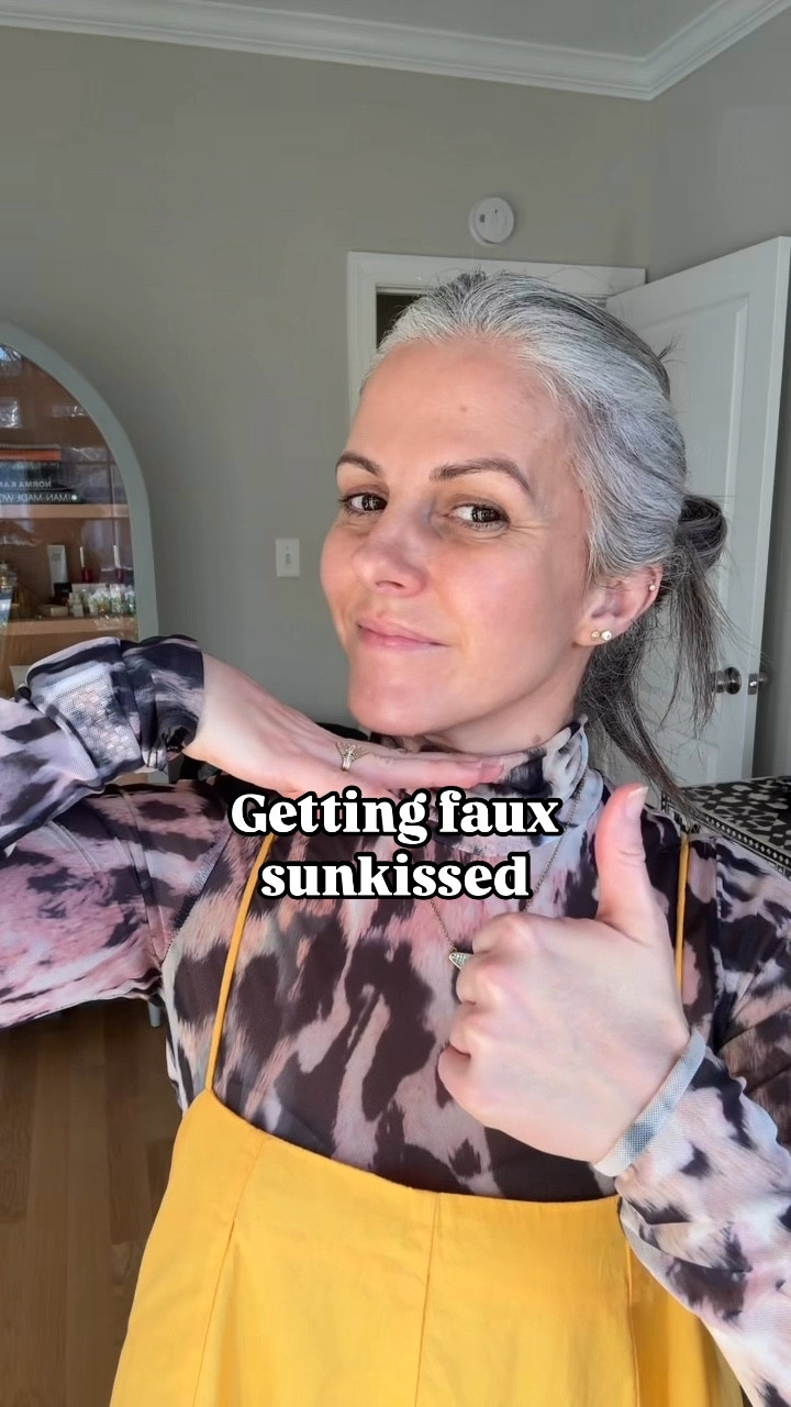 Getting sunkissed without the damage

#LTKStyleTip #LTKBeauty #LTKOver40