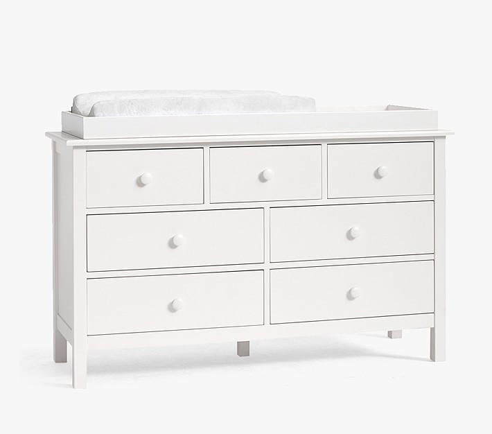 Kendall Extra-Wide Nursery Dresser & Topper Set | Pottery Barn Kids
