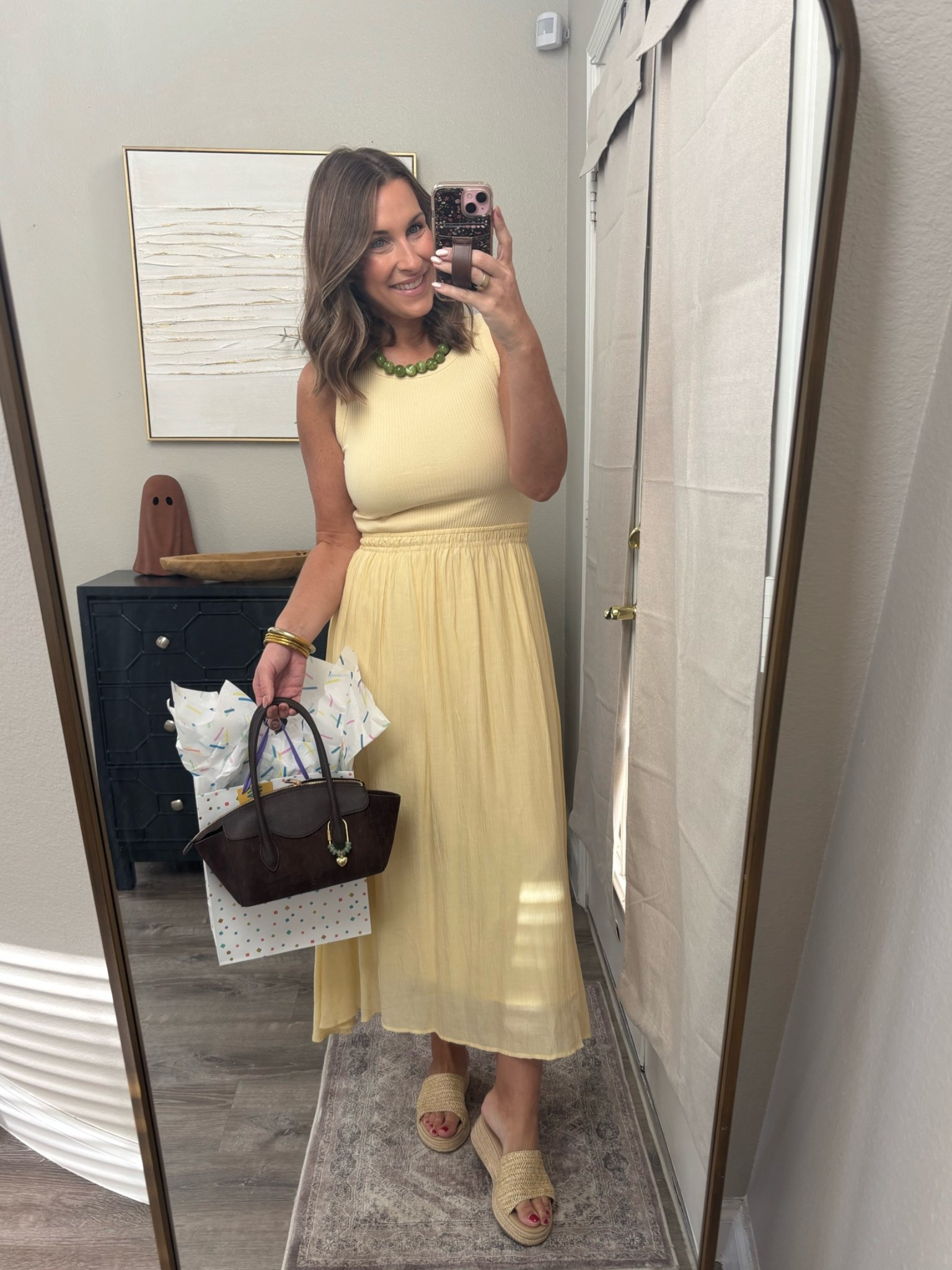 Mixed media maxi dress for brunch! Loving this yellow as we head into fall! ✨

Dress is old- linked similar 
TTS: medium

#LTKootd #LTKdayinmylife #LTKgrwm