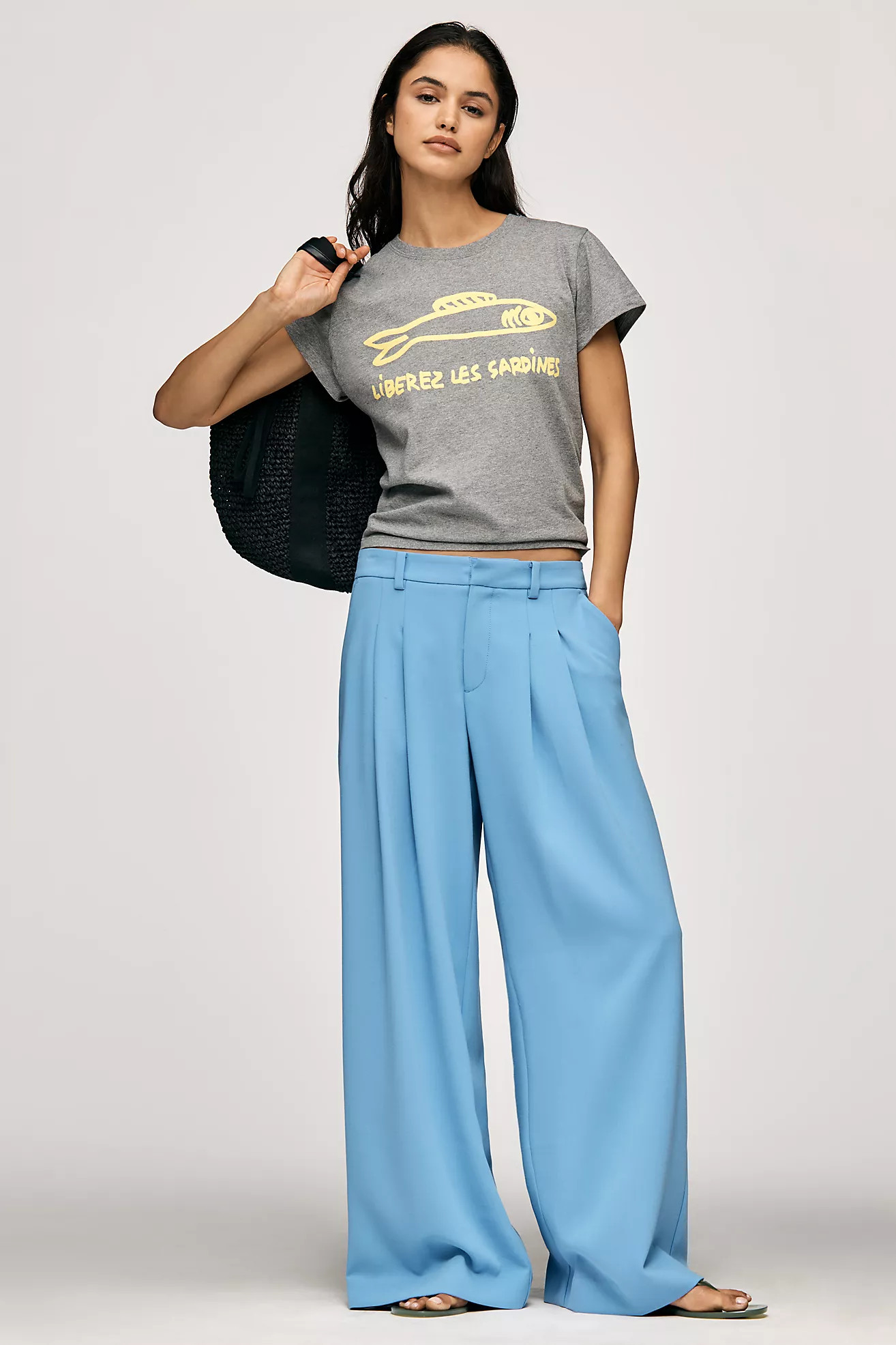 The Avery Low-Rise Trousers by Maeve | Anthropologie (US)