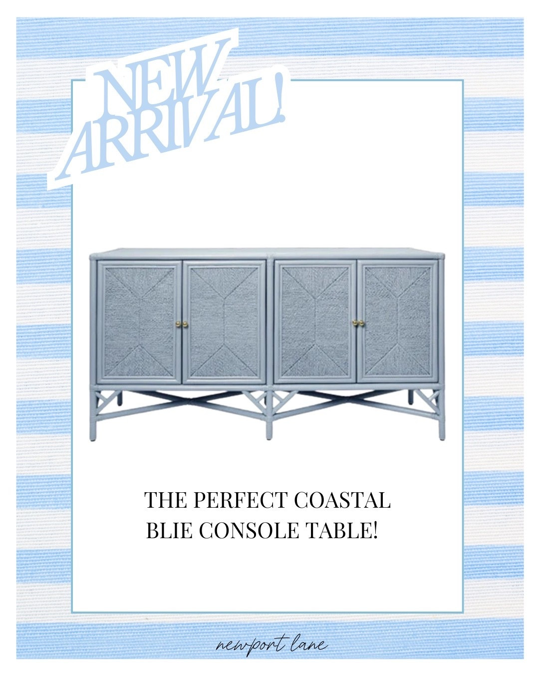 Looking for that perfect piece to complete your coastal aesthetic? This console table might just be it! 

entryway furniture, console styling, dining room inspo, blue and white, coastal home, storage solutions, interior styling, timeless design

#LTKHome #LTKU #LTKFindsUnder100