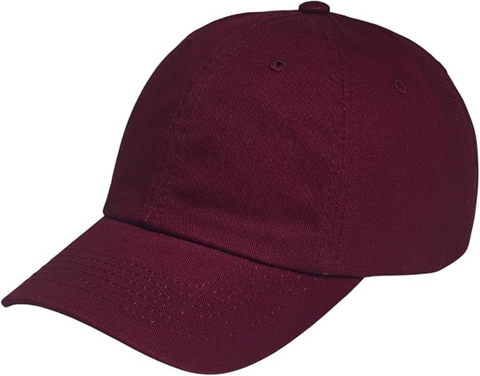 Classic Dad Hat Cotton, Low-Profile Plain Baseball Cap, Adjustable, Breathable and Packable | Amazon (US)