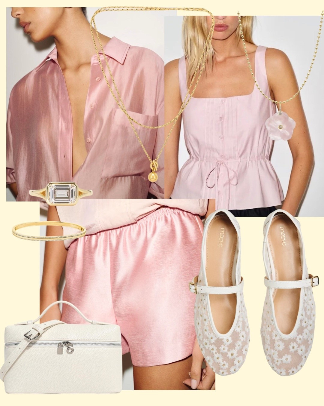 Monochromatic and feminine 💗🤍

#LTKgrwm #LTKootd