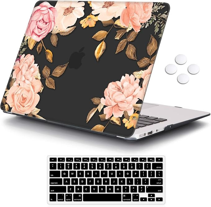 iCasso MacBook Air 11 inch Case Model A1370/A1465, Ultra Slim Pattern Plastic Hard Shell Case Pro... | Amazon (US)