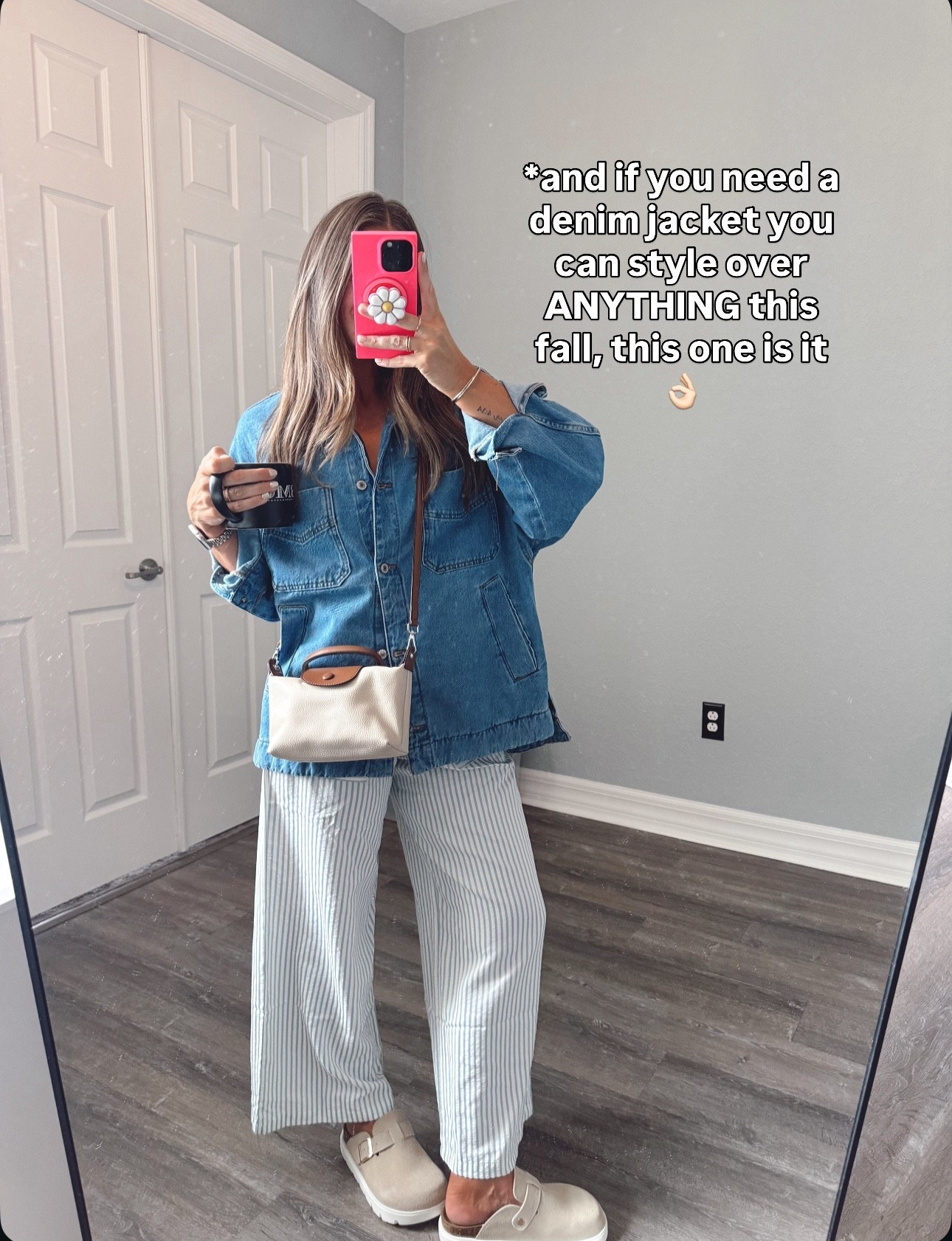 Must have jacket for fall. Size down!!! 