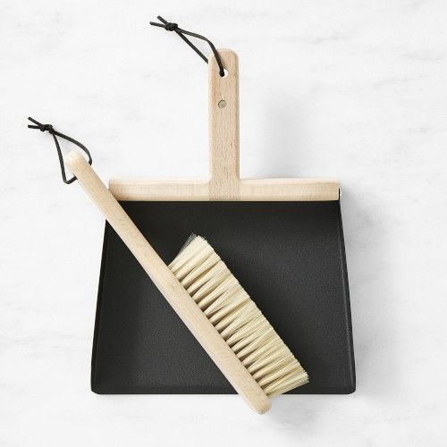 Hold Everything Copco Beechwood Hand Brush with Pan | Williams-Sonoma