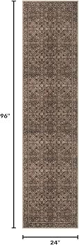 SIILOOM 2x8 Washable Runner Rug, Non Slip Soft Area Rug for Hallway Kitchen | Amazon (US)