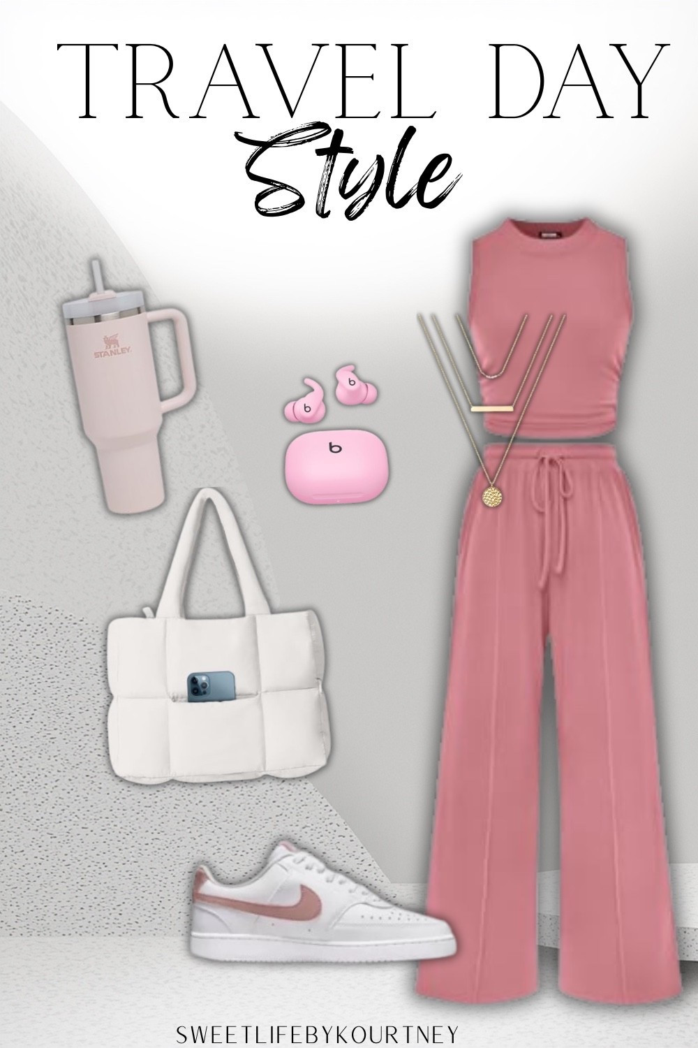 These travel day style finds make airport outfits feel so much easier. Comfy pieces and on-the-go essentials that still look cute, polished, and easy to wear all day. #SweetLifeByKourtney #TravelDayStyle #AirportOutfit #AmazonFashion 

 #LTKgrwm #LTKootd #LTKTravel