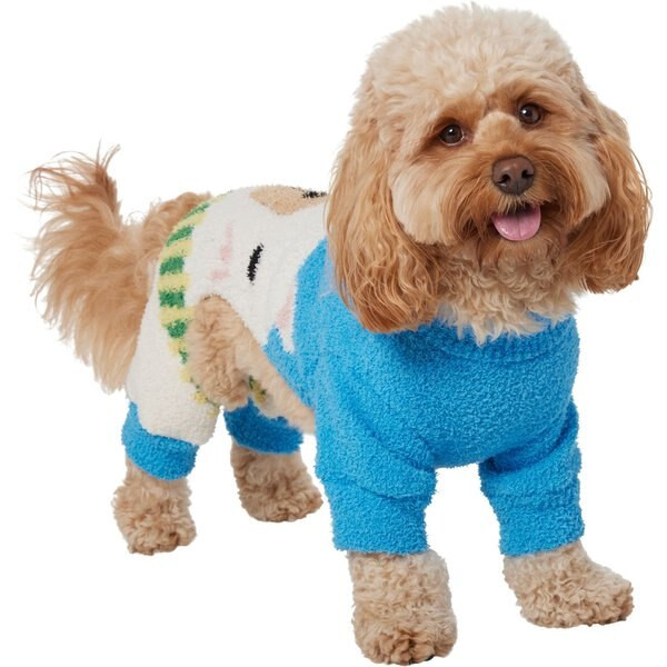 Frisco Polar Bear Snuggle Up Knit Dog & Cat PJs | Chewy.com