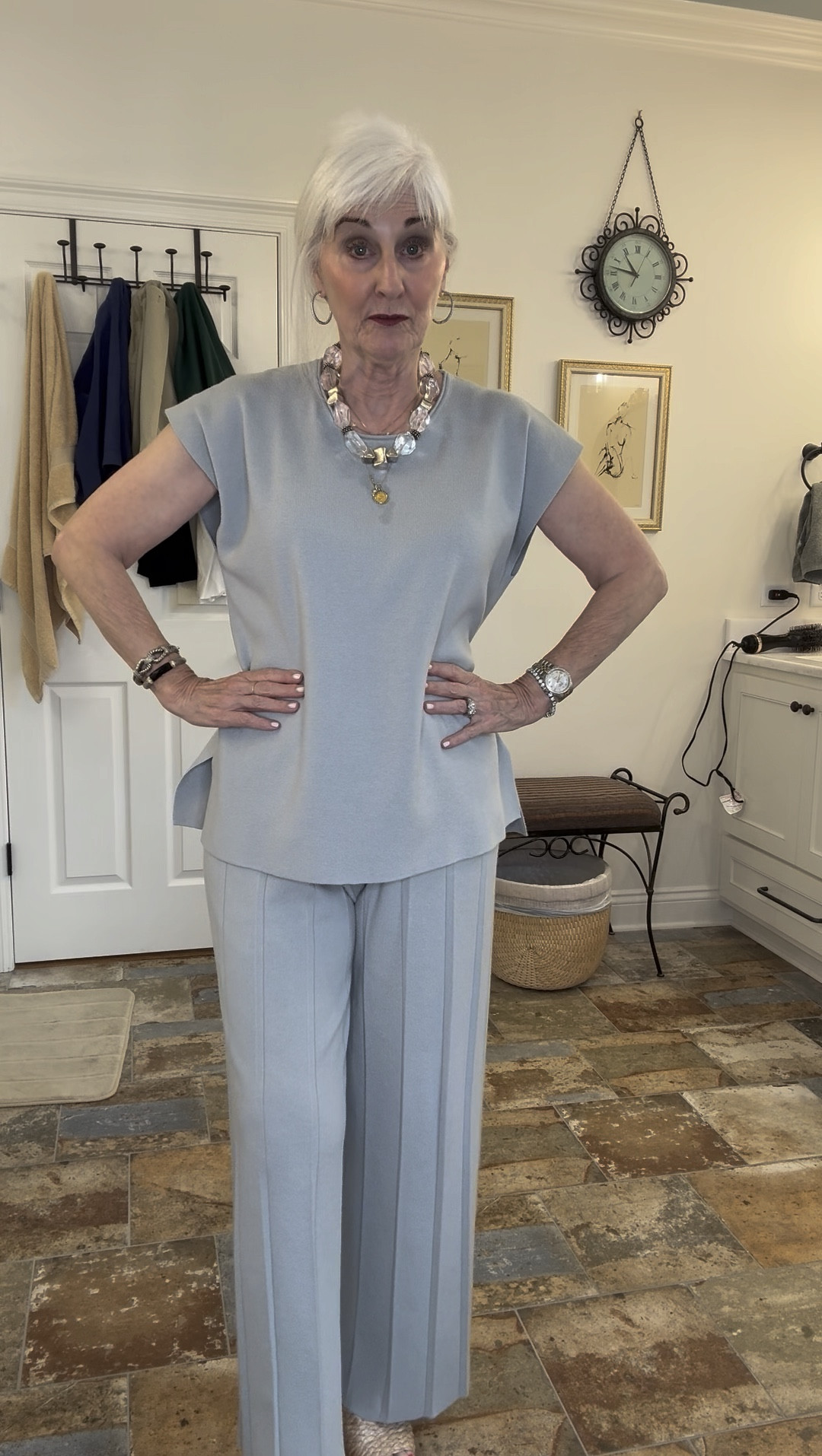 Another Amazon find that looks upscale. Versatile-work, travel, dinner outfit. 
https://www.shopltk.com/explore/jeanne_caldarera_silver_linings

#LTKTravel #LTKFindsUnder50 #LTKStyleTip