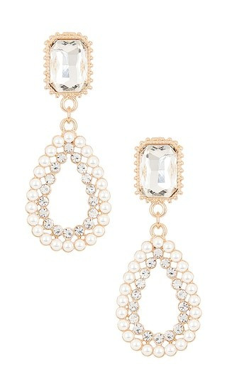 Ettika Luxe Earrings in Ivory. | Revolve Clothing (Global)