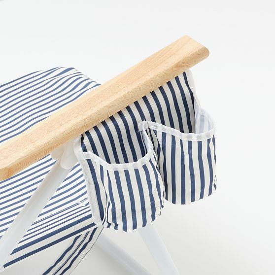Stripe Foldable Beach Chair | Mark and Graham
