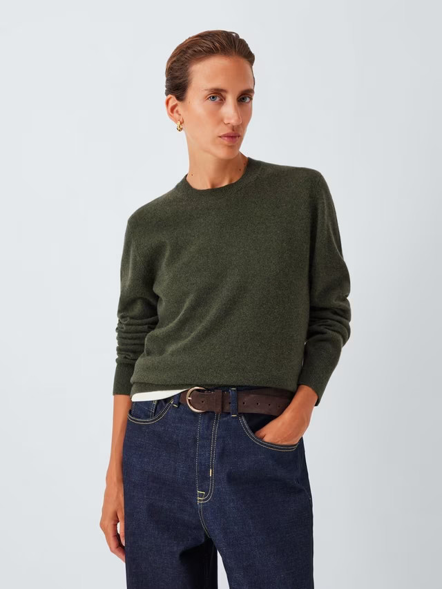 John Lewis Cashmere Crew Neck Jumper | John Lewis (UK)