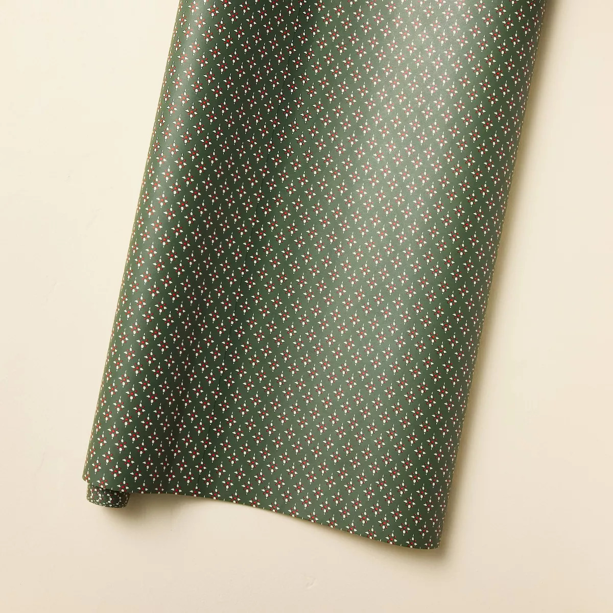 Holiday Motif Printed Christmas Gift Wrap - Hearth & Hand™ with Magnolia | Target