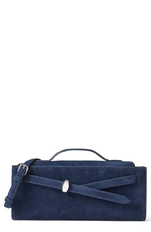 Veronica Beard Suede Dash Clutch in Navy at Nordstrom | Nordstrom