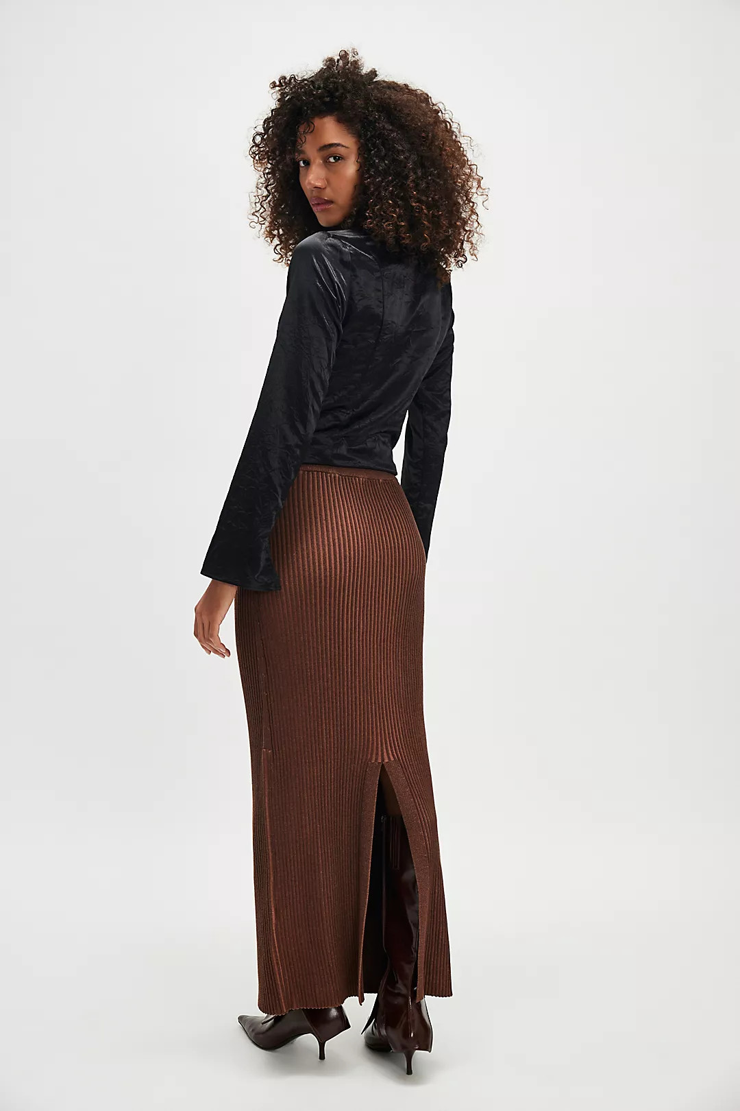 Winter Skirt Outfit, Ribbed Skirt, Free People | Free People (Global - UK&FR Excluded)