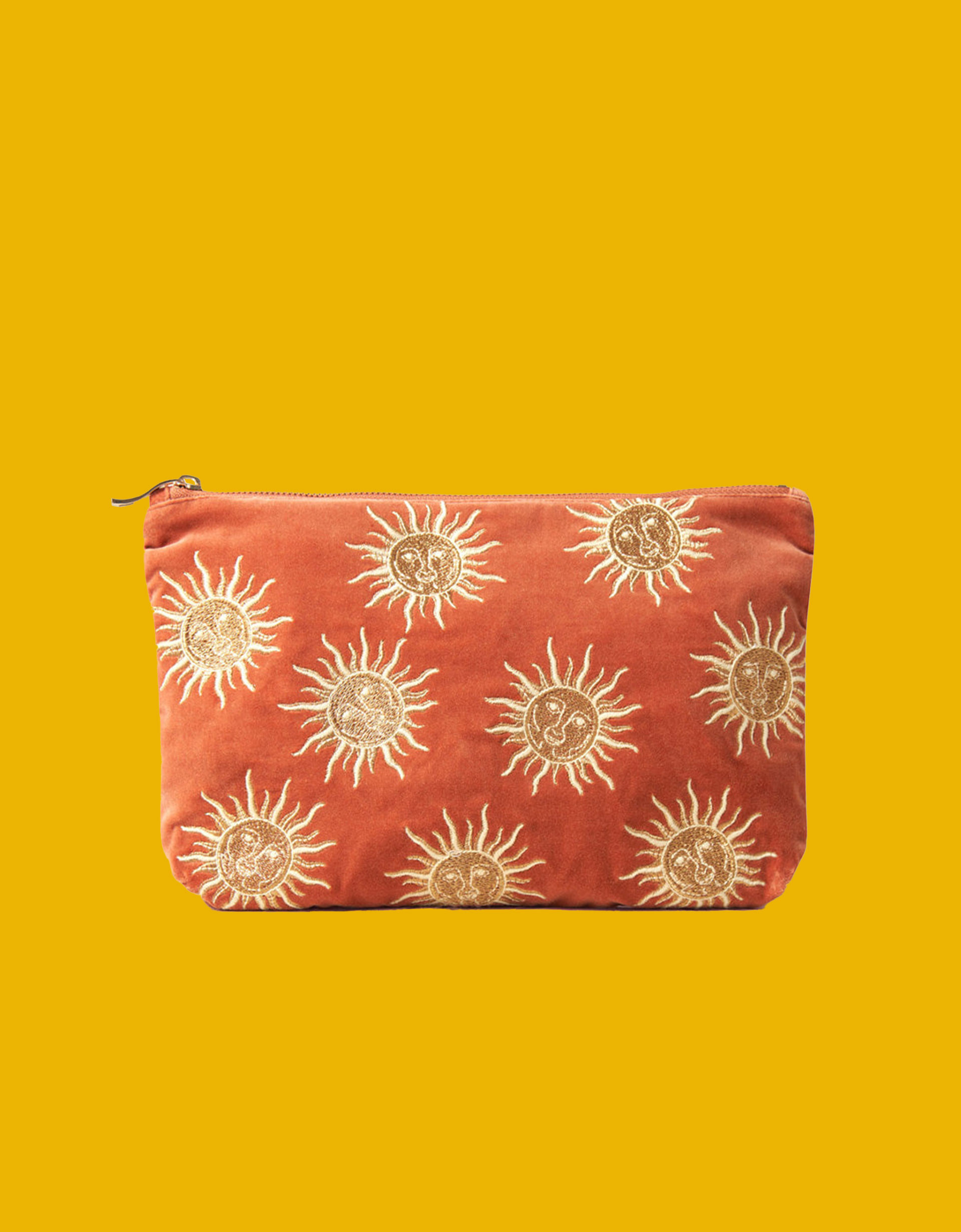 Elizabeth Scarlett Sun Goddess Large Pouch | Monsoon (UK)