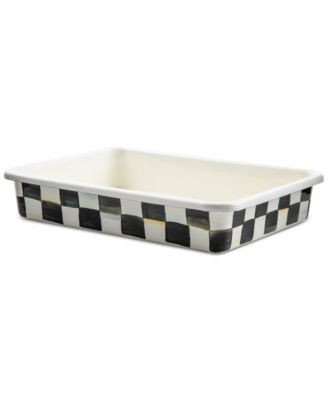 Mackenzie-Childs Courtly Check 9" x 13" Baking Pan - Macy's | Macy's