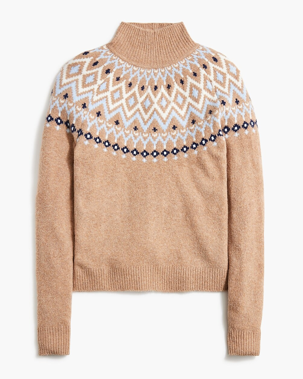Fair Isle turtleneck in extra-soft yarn | J.Crew Factory