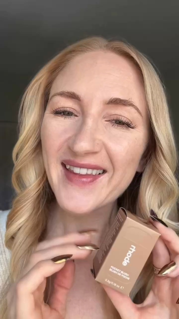 Trying Rhode pocket blush in Toasted Teddy on a fair skin girly 🧸 such a beautiful, blendable brown shade that’s super wearable! 

Rhode blush, Rhode pocket blush, fair skin makeup, makeup over 30, makeup over 40, makeup reviews, everyday makeup, makeup essentials, Sephora haul, makeup gift guide, stocking stuffer, beauty stocking stuffers

#LTKgrwm #LTKBeauty #LTKGiftGuide